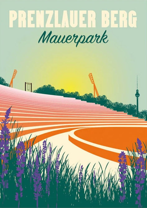 Открытка Mauerpark