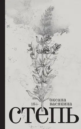 Обложка книги "Степь" Оксаны Васякиной